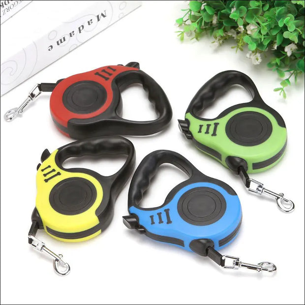 Automatic Flexible Retractable Nylon Dog Leash - Kenny Pet