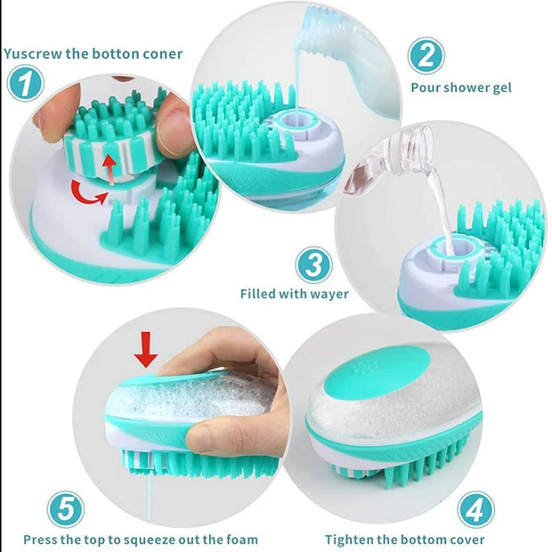 Pet SPA Massage Hair Grooming Comb - Kenny Pet