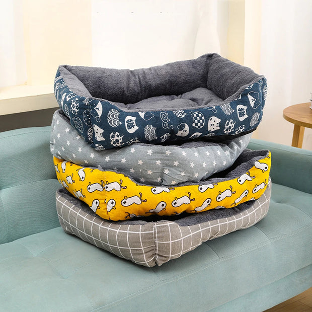 Square Neck Guard Pet Bed - Kenny Pet