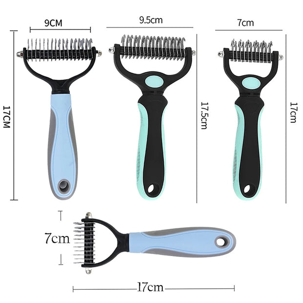 Pet Deshedding Grooming Hair Remover Brush - Kenny Pet