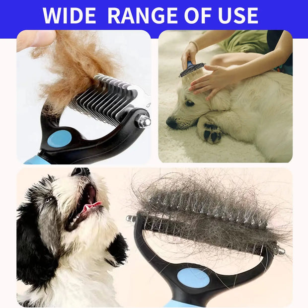 Pet Deshedding Hair Remover  Brush - Kenny Pet