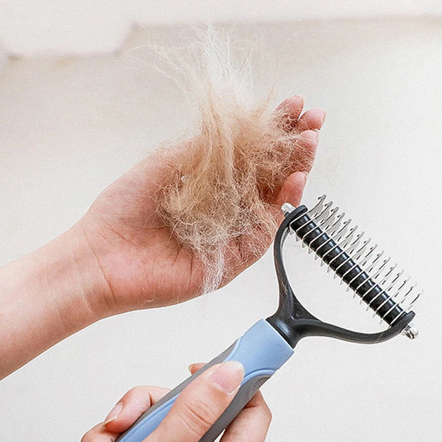 Pet Deshedding Grooming Hair Remover Brush - Kenny Pet