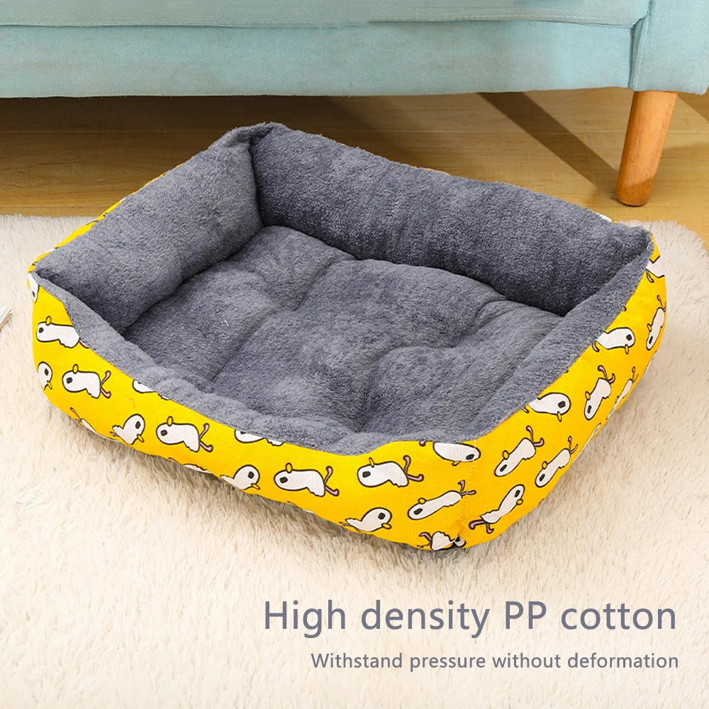 Square Neck Guard Pet Bed - Kenny Pet