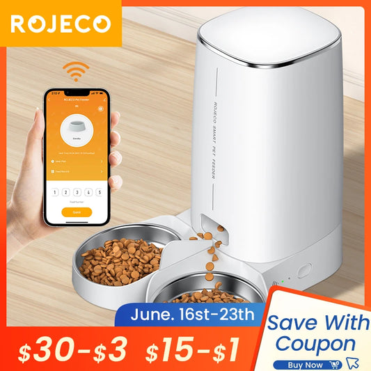 Automatic Cat Feeder Food Dispenser - Kenny Pet